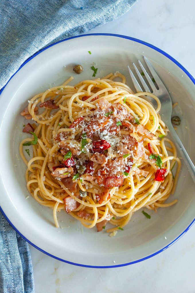 Bacon Pasta — Easy Weeknight: Dinner Ideas and Recipes