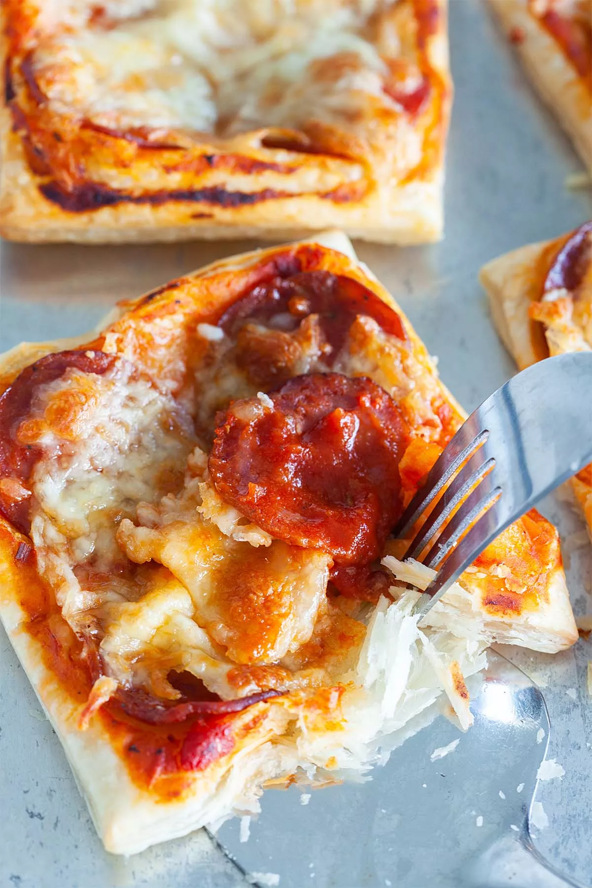 Puff Pastry Pizza