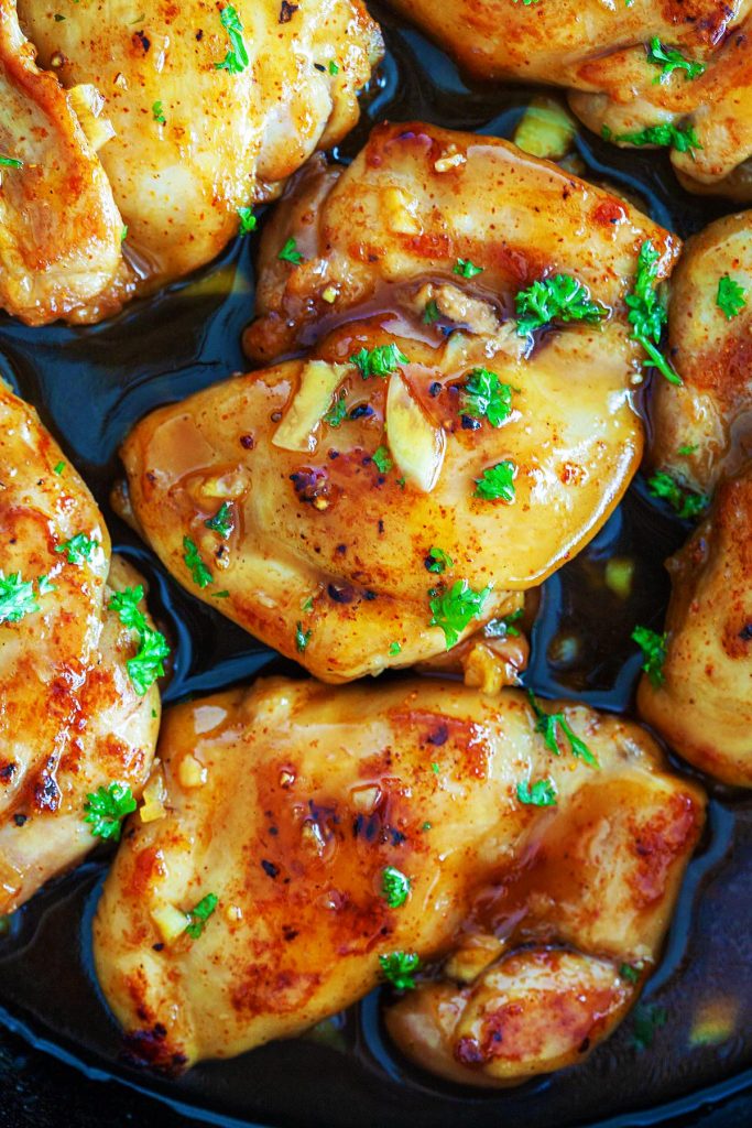 Honey Garlic Chicken — Easy Weeknight: Dinner Ideas and Recipes