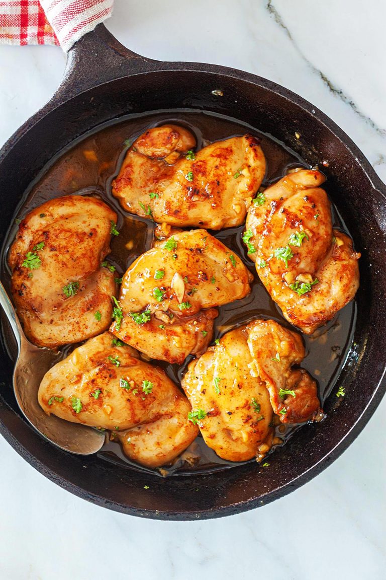Honey Garlic Chicken — Easy Weeknight: Dinner Ideas and Recipes