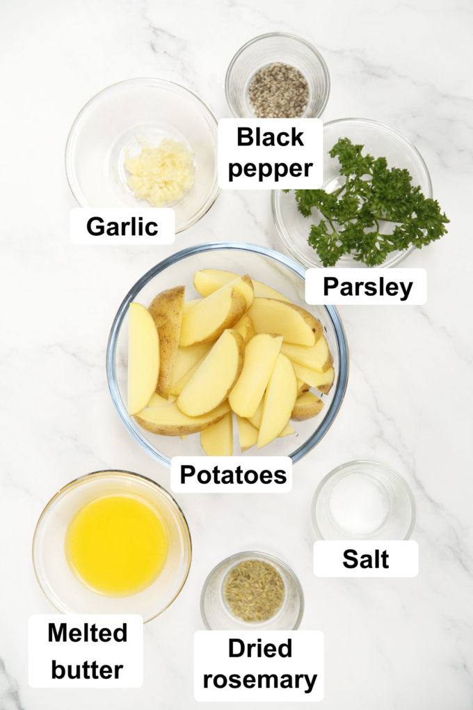 Garlic Butter Potato Wedges — Easy Weeknight Dinner Ideas and Recipes