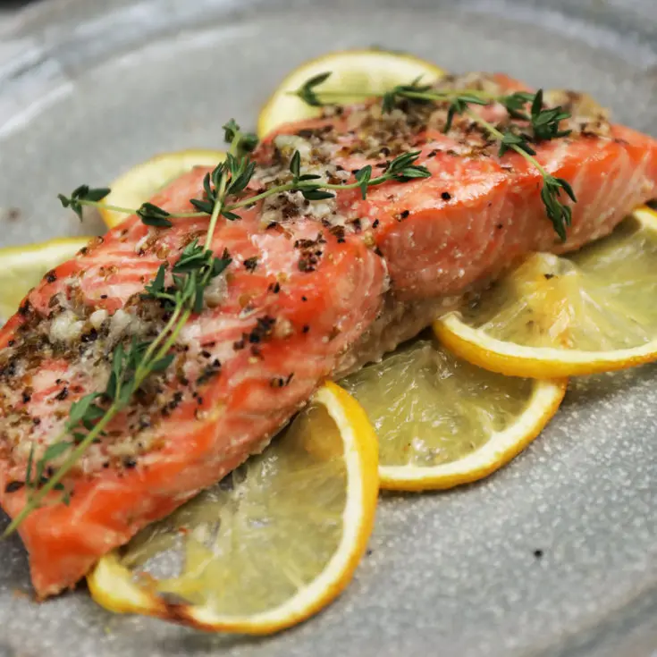 Oven-baked Salmon