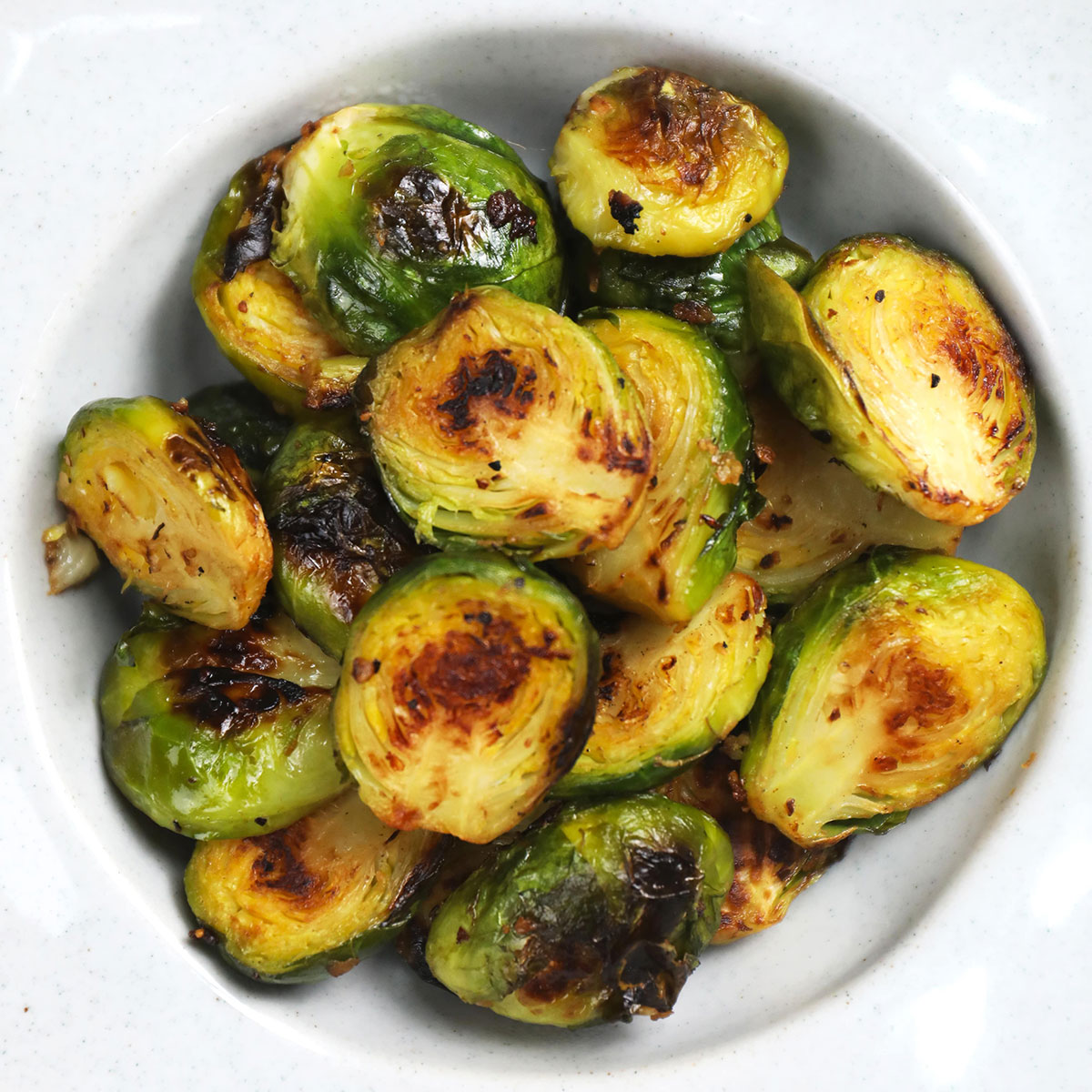 Skillet Roasted Brussels Sprouts — Easy Weeknight: Dinner Ideas and Recipes